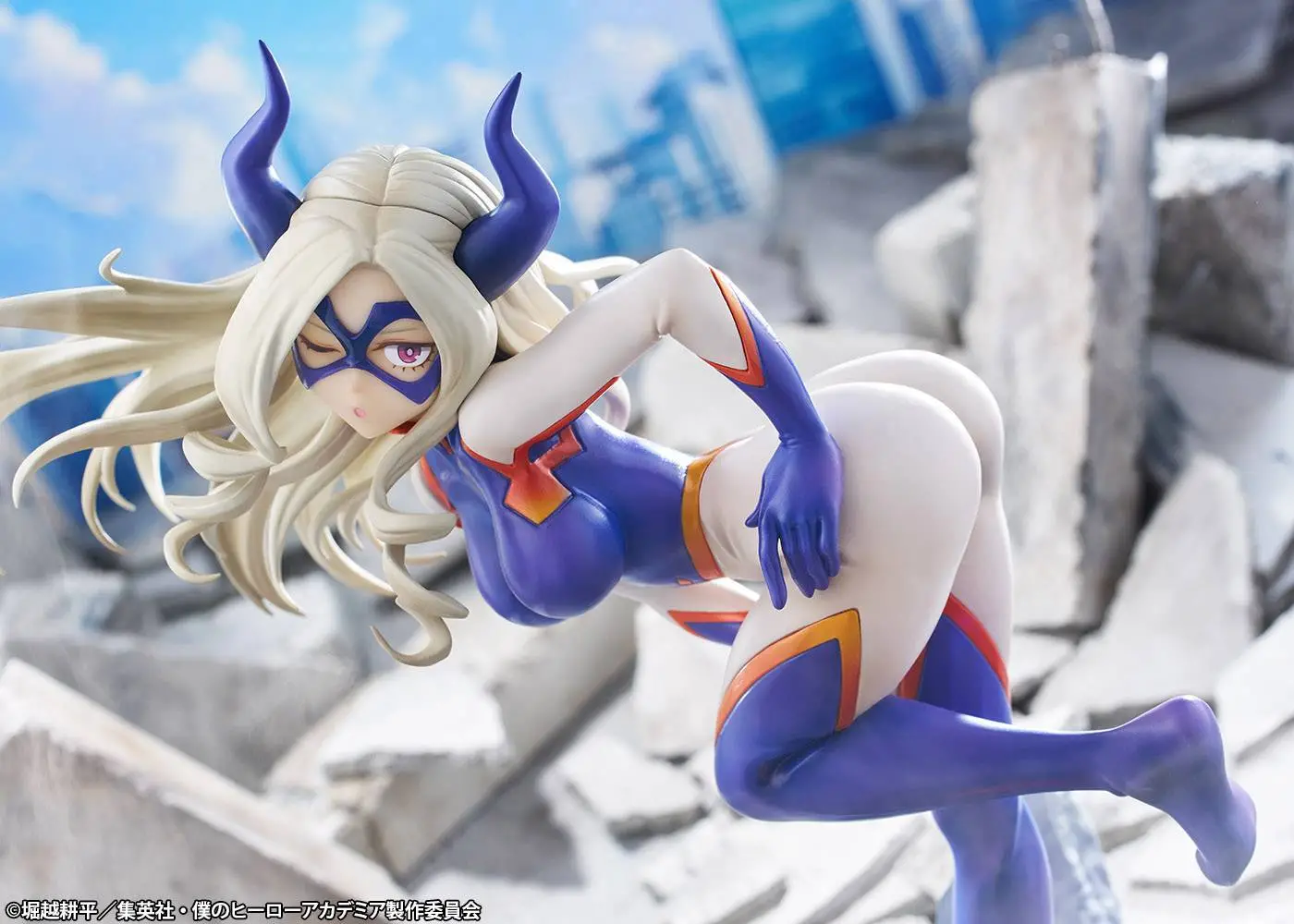 Figurine Boku no Hero Academia - Mount Lady (Yu Takeyama) - Ver. Hero Suit - 1/90 - Bell Fine