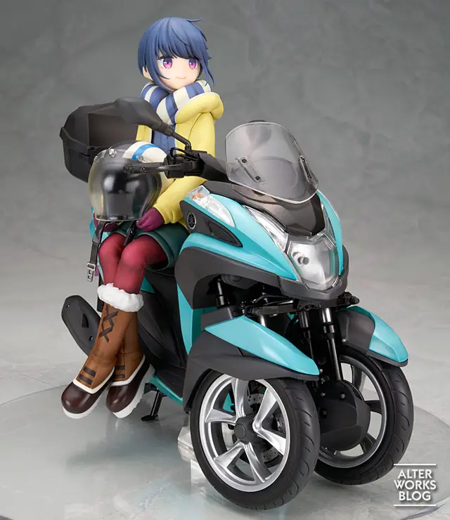 Figurine Yuru Camp - Rin Shima - Ver. with Tricycle - 1/10 - Alter