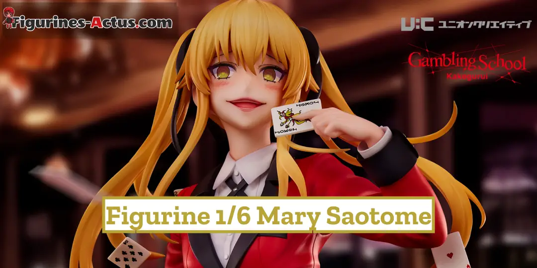 Figurine Kakegurui (Gambling School) - Mary Saotome - 1/6 - Union Creative