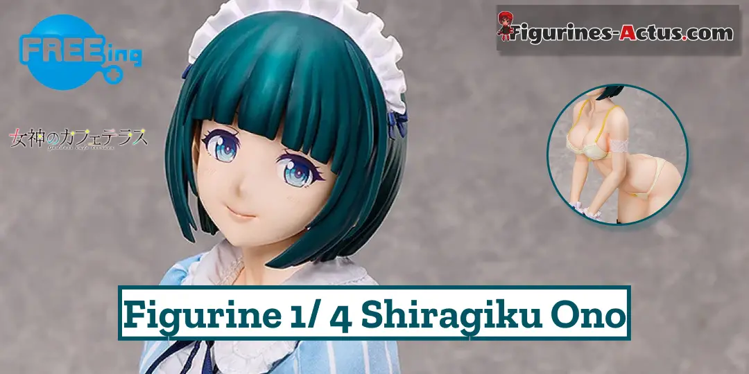 Figurine Megami no Cafe Terrace - Shiragiku Ono - 1/4 - B-Style - FREEing